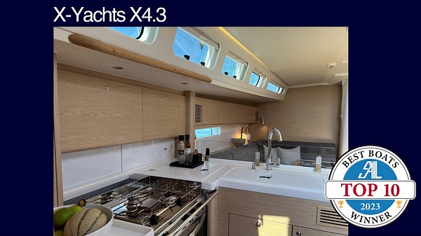 X-Yachts X4.3 is one of the SAIL Top 10 Best Boats for 2023. From the...