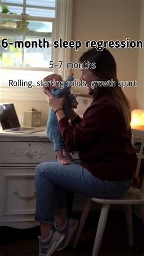 Baby suddenly waking ALL night around 5–7 months? 👀 Welcome to the 6-month sleep regression