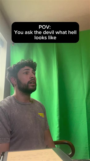 How do you think this conversation with the devil would go? #fyp #conversation #devil #skit #funny