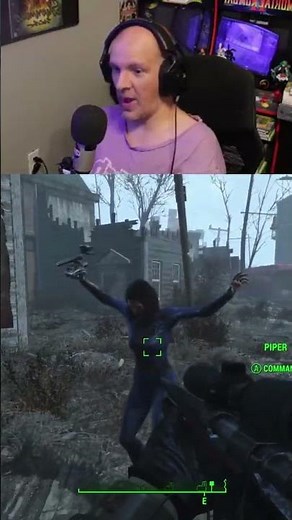 Piper Turning Fallout 4 In A Dance In Floor #fallout #fallout4 #livestreamfails #livestream
