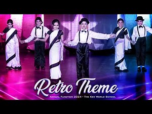 Retro Theme | Dance Performances | Annual Function 2024 | The Ken World School