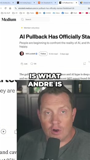 AI's Reality Check: Pullback & Performance vs. Hype #shorts