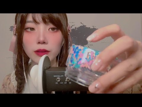[ASMR]スライムで両耳をマッサージ。3dio Slime Ear Sounds