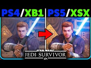 Star Wars Jedi Survivor PS4/Xbox One vs PS5/Xbox Series X|S Comparison!
