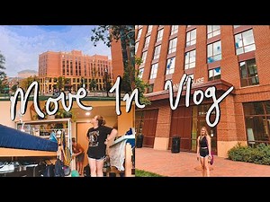 college move in vlog! freshman year at ohio state