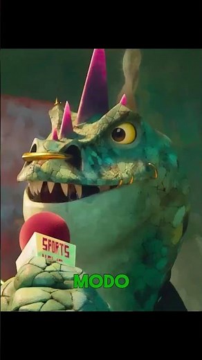 Modo's real life counterpart will shock you #goat #shorts #animation