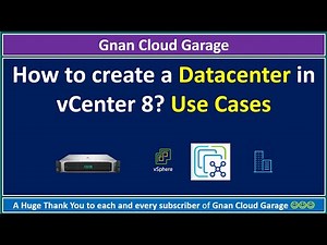 How to create a Datacenter in vCenter 8? | Use Cases