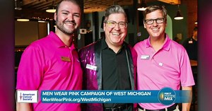 American Cancer Society's "Men Wear Pink" campaign brings breast cancer awareness to community