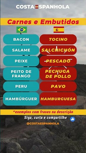 Spanish dishes: tocino, salchichón, pechuga and more! 🍖