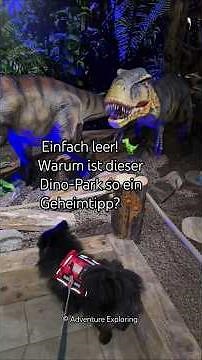 Totally empty! 🦖 Why is this dino park such a hidden gem? 🐾