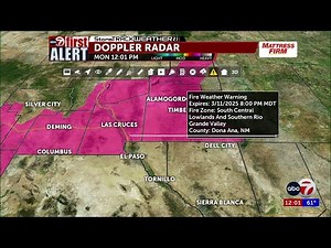Current weather conditions in El Paso