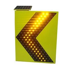 Solar Chevron Sign - Solar Led Chevron Sign Latest Price, Manufacturers & Suppliers