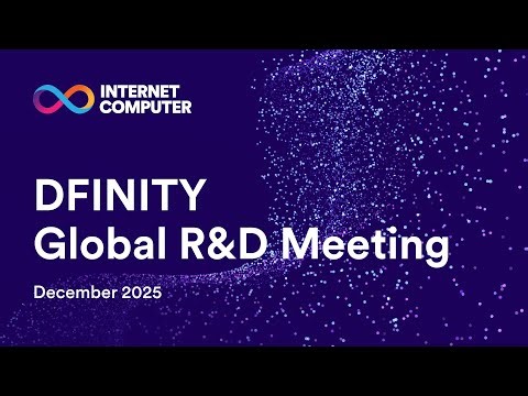 Internet Computer Global R&D December 2025 | Metrics, Protocol, Caffeine AI, xFusion Demo