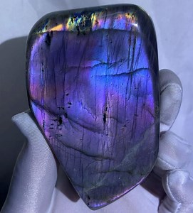 Natural Purple Labradorite Free Form Natural Crystal - Etsy