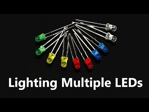 How to Light Multiple LEDs - Tutorial