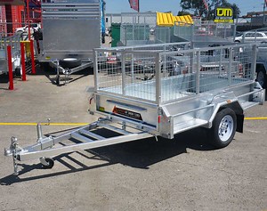 8x5 Premium Caged Tipper Box Trailer For Sale (Fully Welded) 750KG ATM | Stonegate Industries
