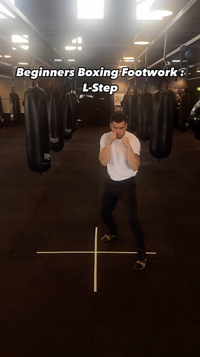 27K views · 24K reactions | Beginners Footwork Tutorial : L-Step  Great type of the movement for boxing and combat sports . It’s allowed you to reset from pressure fighter and move to the side . It’s also a great way to pressure your opponent with the move , you can use the L-Step and shorter the distance by creating angle but this time instead of moving with your back foot laterally you can step more forward. Good luck  | Wojciech Luka | Facebook