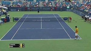 Watch: Benoît Paire was at his entertaining best tonight against Novak Djokovic. Check out this incredible tweener! #ATP Live streams from Cincinnati here: tnn.is/Live | Tennis TV