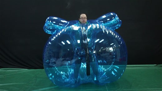 Hongyi Custom High Quality Inflatable Ball Suit Giant Inflatable Blueberry Suit TPU Inflatable Suit