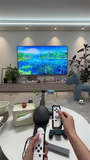 EJGAME Fishing Rod for Nintendo Switch Game Enthusiasts
