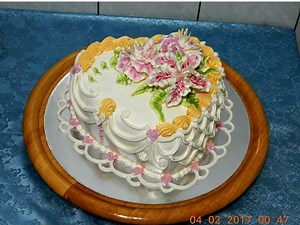 УКРАШЕНИЕ ТОРТА - ТОРТ КО ДНЮ ВАЛЕНТИНА, ТОРТ НА 14 ФЕВРАЛЯ, cake decoration