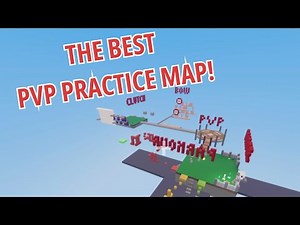 I just built THE BEST PVP PRACTICE MAP! (Roblox Bedwars) ⚔️