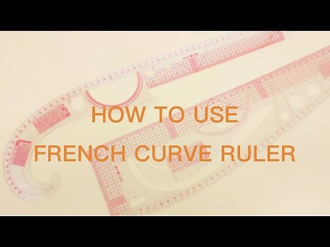 How to Use French Curve Ruler ?