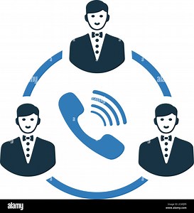 Communication, conference call, meeting icon. Beautiful design and fully editable vector for commercial, print media, web or any type of design projec Stock Vector Image & Art - Alamy