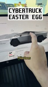 Cybertruck Easter Egg #tesla #Cybertruck | MSAutoSnap