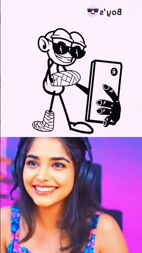 Cartoon Meets 😱 Real Reaction 😂 Ending Is Crazy! 🔥#reaction #cartoon #meme #funny #comedy #animated