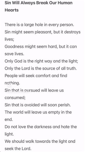 Sin Will Always Break Our Human Hearts: A Bittersweet Blank Verse Poem