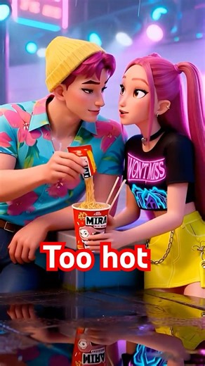 Mira x Abby Chemistry Is Too Real | KPop Demon Hunters “Golden” Remix (Shorts)