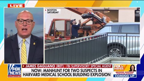 Manhunt underway for two suspects in Harvard medical school building explosion