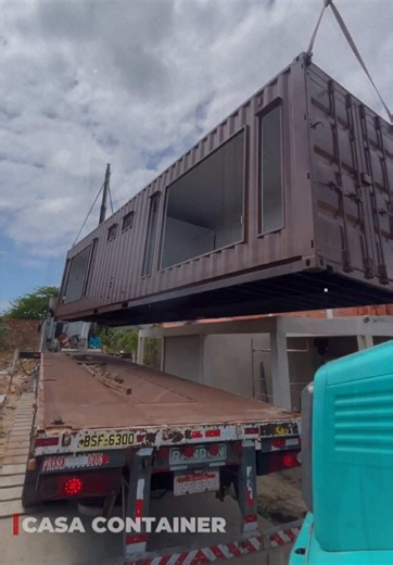 Mais uma casa container feita por nós ❤️ #tinyhouse #casacontainer #containerhome