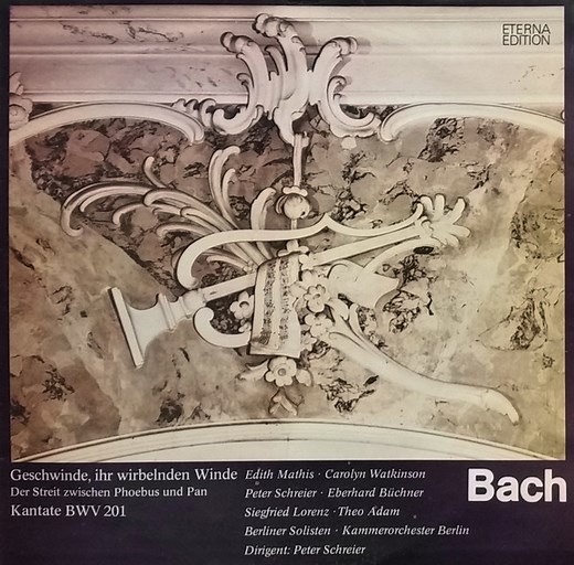 Bach - Geschwinde, Ihr Wirbelnden Winde (Der Streit Zwischen Phoebus Und Pan) Kantate BWV 201