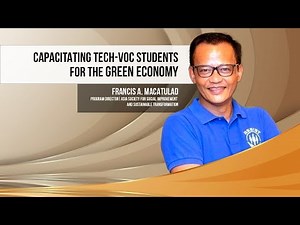 Capacitating tech-voc students for the green economy‌