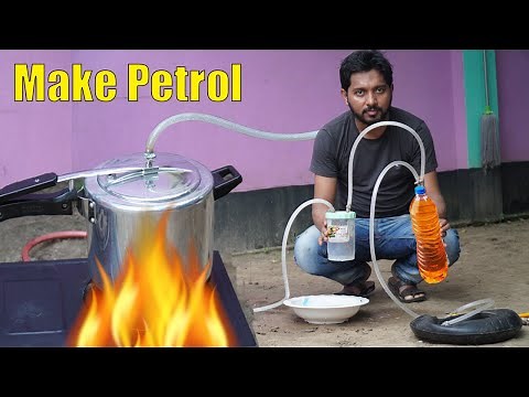 Plastic into petrol || Produce fuel petrol from plastic waste