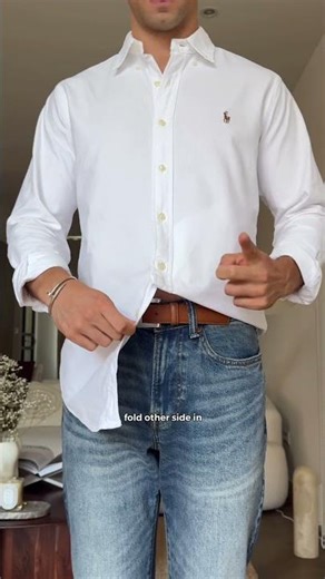 How to crop your shirt perfect for all day long 👕 Subscribe for shorts about fashion