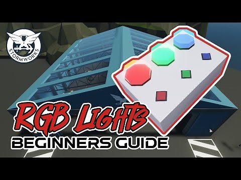 Beginners RGB Lights and Indicators! Stormworks RGB Tutorial - How To