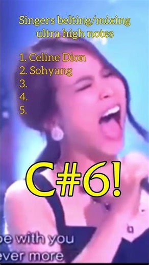 Female Singers hitting extra high notes in belt #vocals #highnotes #singing #vocalrange