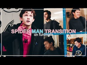 Spider man/png transition tutorial on Funimate
