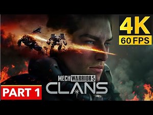MechWarrior 5 Clans Gameplay Walkthrough Full Game Part 1 (Steam PC 4K 60FPS)