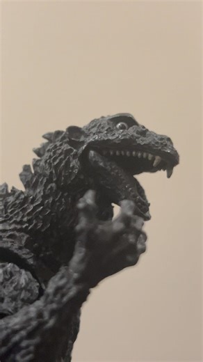 Grampzilla taking his grandson to a trip #shmonsterartsゴジラ #godzillafigures #comedy