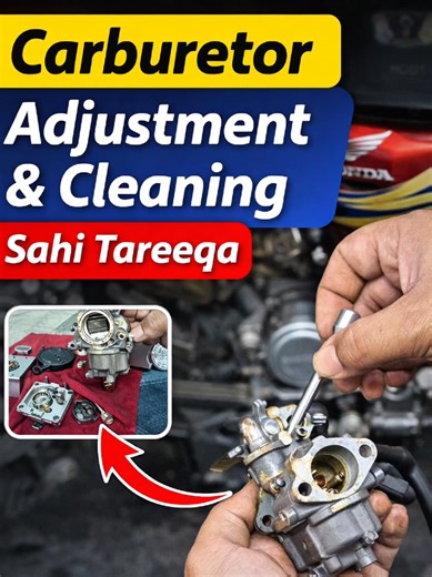 Honda CDI 70cc Carburetor Adjustment and Cleaning Guide