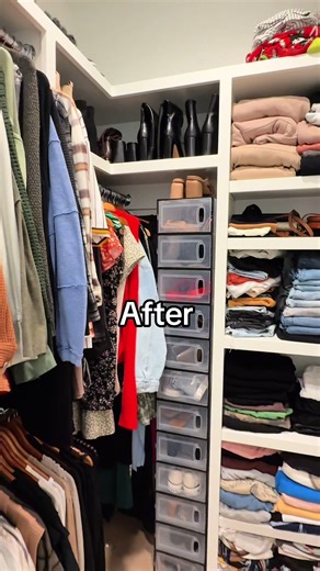 Closet clean-outs look a little different when it’s your best friend and not a paying client 😂 Yes, I roasted her clothes. Yes, some pieces were in fact… ugly. No, this is not how I talk to clients (I swear). This is a real example of the process though. We edit, we laugh, we get honest, and we keep what actually works for your life now, not the version of you from 2017. If your closet is full but nothing feels right, that’s fixable. Judgment-free for clients. Light roasting optional for friend