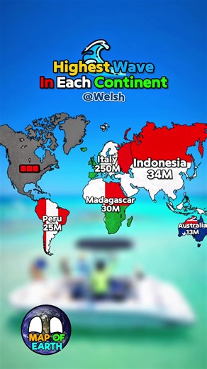 5 second made edit 🫶 | 🌊 Highest Wave In Each Continent World Map Edit 🗺️🎥 ib: @𝕴𝖗𝖎𝖘𝖍 𝖒𝖆𝖕𝖕𝖎𝖓𝖌 🇮🇪 made by: @TheWelshMapper #mapping #maps #mapofearth