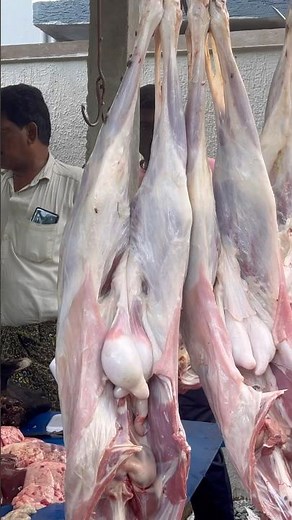 🤩Raan meat cutting skill bhai “