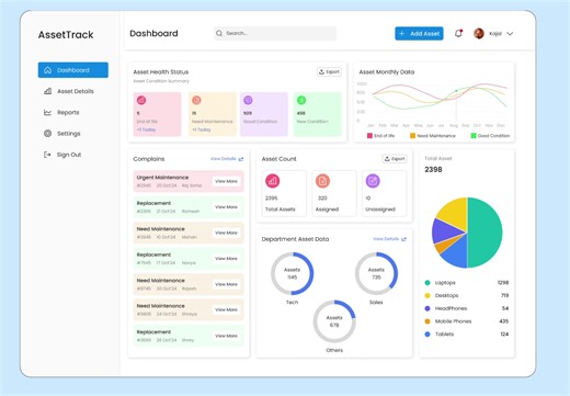 Asset Tracking Dashboard
