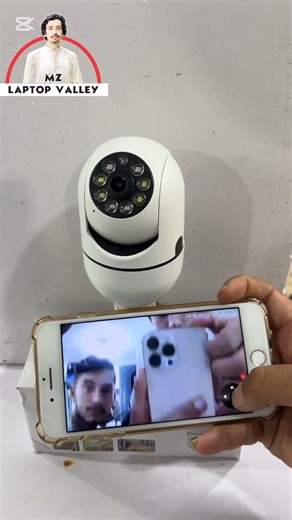 360 Wifi Light Bulb Auto Tracking Camera⁠ | Single Lens Camera in Action!
