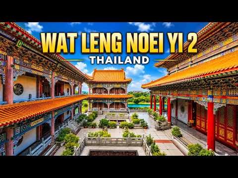 Inside The Most Spectacular Chinese Temple Ever Built in Thailand [4K HDR]